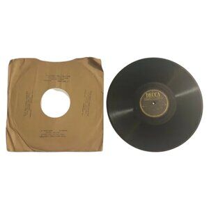 Vintage Decca Personality Series Vinyl Record